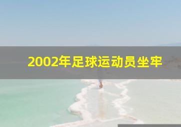 2002年足球运动员坐牢