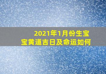 2021年1月份生宝宝黄道吉日及命运如何