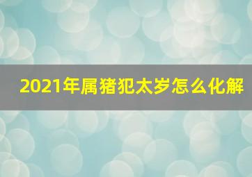 2021年属猪犯太岁怎么化解