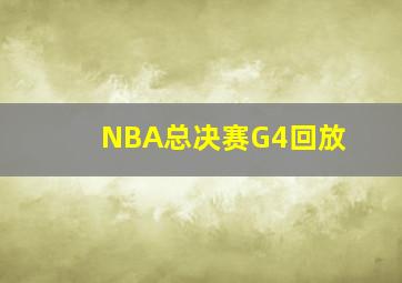 NBA总决赛G4回放