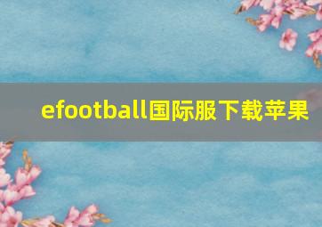 efootball国际服下载苹果