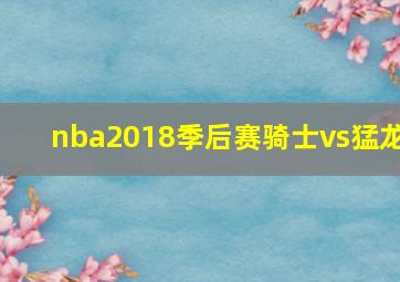 nba2018季后赛骑士vs猛龙