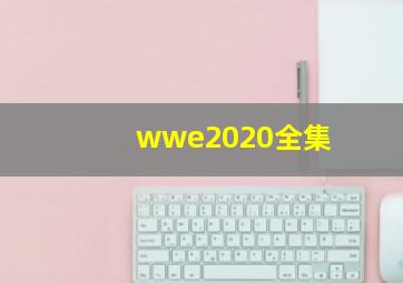 wwe2020全集