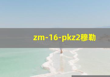 zm-16-pkz2穆勒