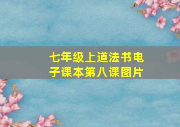 七年级上道法书电子课本第八课图片