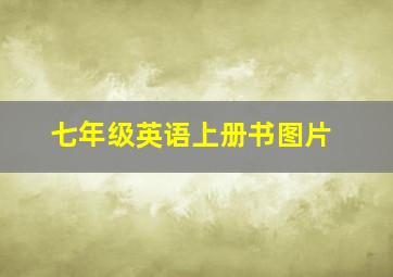 七年级英语上册书图片