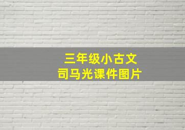 三年级小古文司马光课件图片