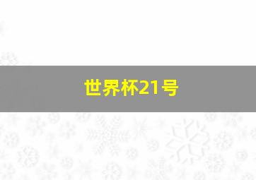 世界杯21号