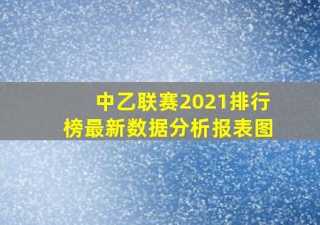 中乙联赛2021排行榜最新数据分析报表图