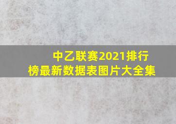 中乙联赛2021排行榜最新数据表图片大全集