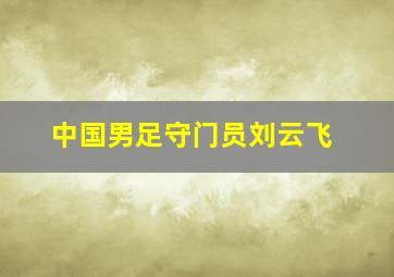 中国男足守门员刘云飞