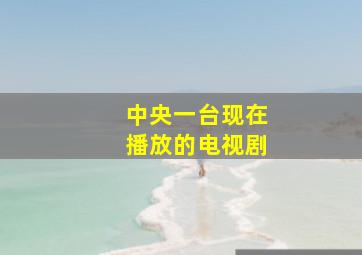 中央一台现在播放的电视剧