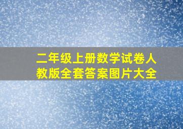 二年级上册数学试卷人教版全套答案图片大全