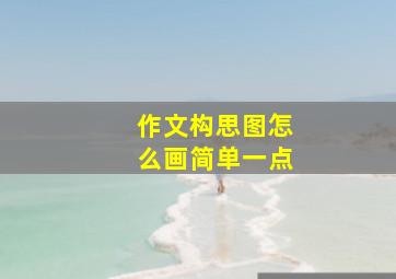 作文构思图怎么画简单一点