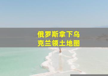 俄罗斯拿下乌克兰领土地图