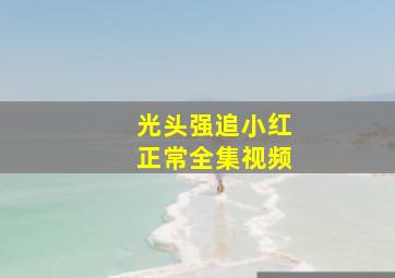 光头强追小红正常全集视频