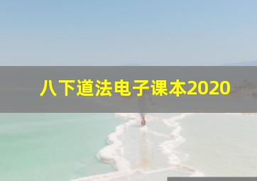 八下道法电子课本2020