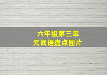 六年级第三单元词语盘点图片