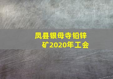 凤县银母寺铅锌矿2020年工会