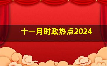 十一月时政热点2024