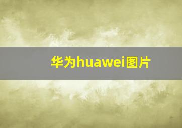 华为huawei图片