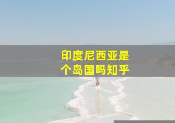 印度尼西亚是个岛国吗知乎