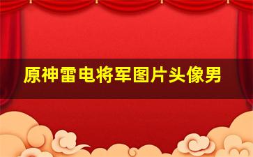 原神雷电将军图片头像男