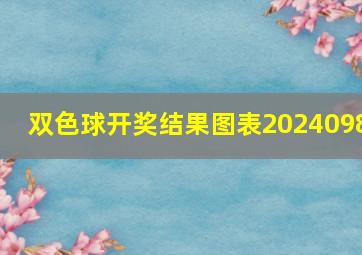 双色球开奖结果图表2024098