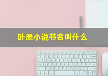 叶辰小说书名叫什么