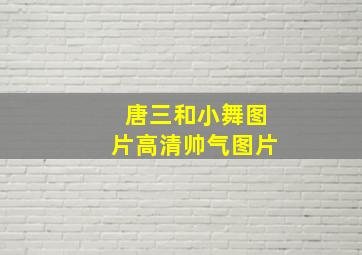 唐三和小舞图片高清帅气图片