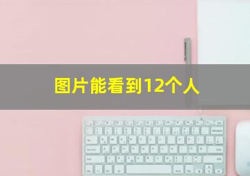 图片能看到12个人