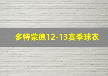 多特蒙德12-13赛季球衣