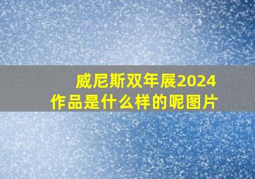 威尼斯双年展2024作品是什么样的呢图片