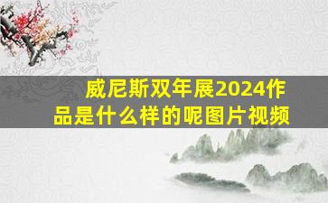 威尼斯双年展2024作品是什么样的呢图片视频