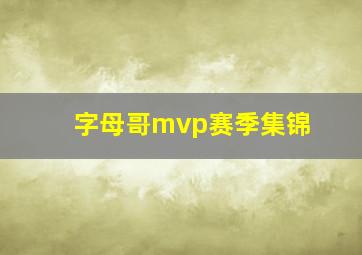 字母哥mvp赛季集锦