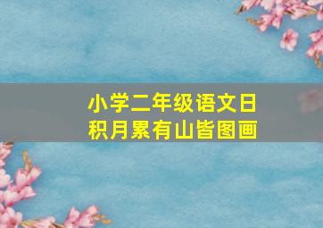 小学二年级语文日积月累有山皆图画