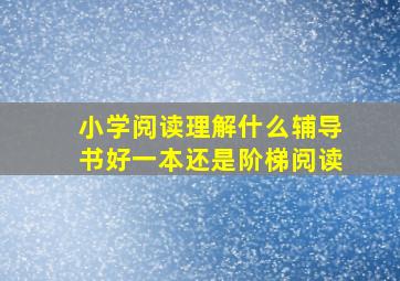 小学阅读理解什么辅导书好一本还是阶梯阅读