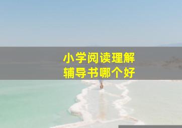 小学阅读理解辅导书哪个好