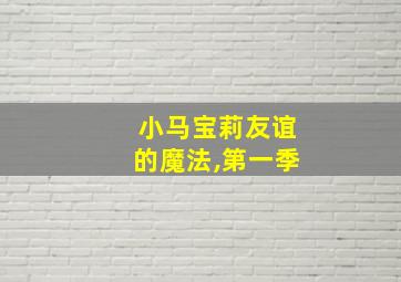 小马宝莉友谊的魔法,第一季