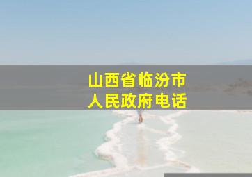 山西省临汾市人民政府电话