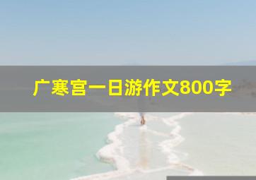 广寒宫一日游作文800字