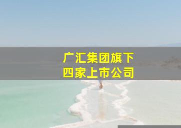 广汇集团旗下四家上市公司