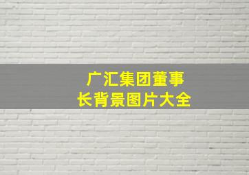 广汇集团董事长背景图片大全