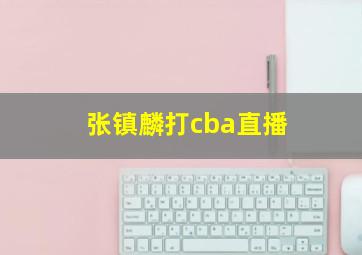 张镇麟打cba直播