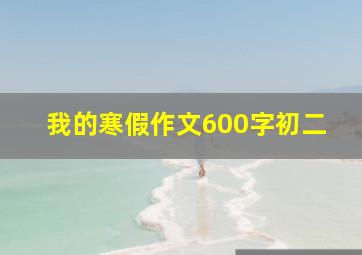 我的寒假作文600字初二