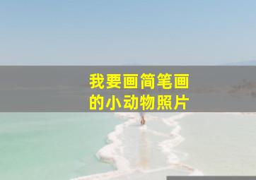 我要画简笔画的小动物照片