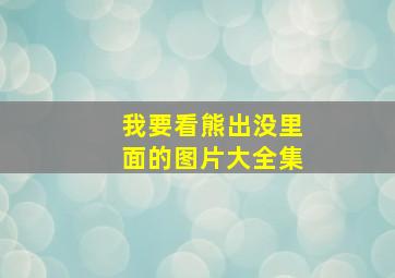 我要看熊出没里面的图片大全集