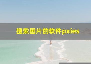 搜索图片的软件pxies