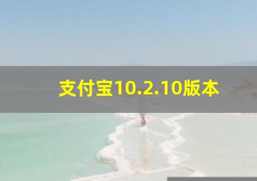 支付宝10.2.10版本