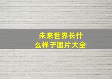 未来世界长什么样子图片大全